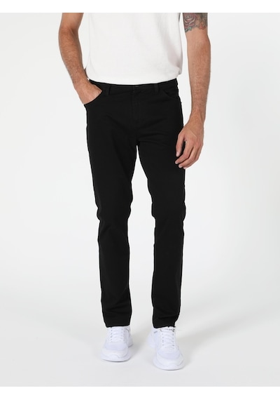 Colin's Straight Fit Düşük Bel Erkek Pantolon CL1049744_Q1.V2_BLK
