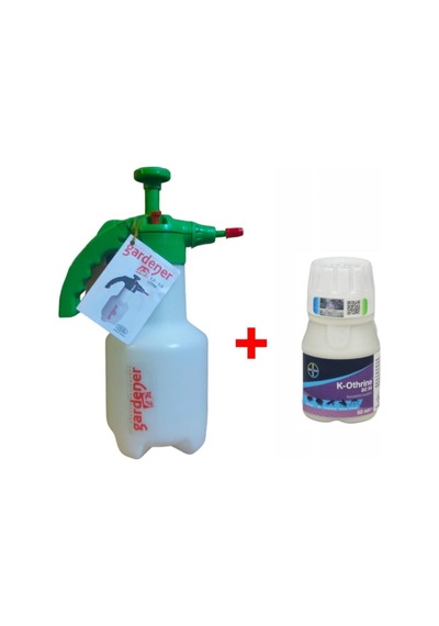 K-othrine Envu Sc50 50ml Kara Sinek, Sivri, Güve Ilacı Ve 2lt Gardener Basınçlı Ilaçlama Pompası