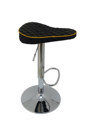 Mobilyakeyfi Boombar Bar Taburesi - Sarı Deri - 9538S0113