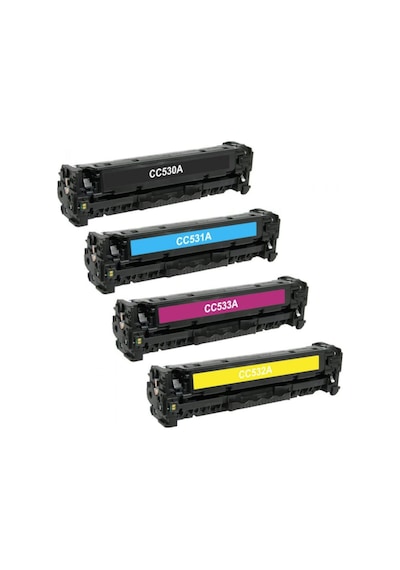 Hp Color Jet Cp2025 Yazici Için Uyumlu 4 Renk Toner Seti 304A