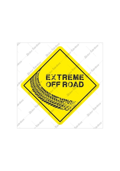 Extreme Off Road Offroad Sticker 00162