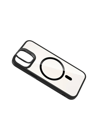 Joko Apple Apple Uyumlu iPhone 11 Remim Lensli Magsafe Standlı Kapak - Siyah Standart