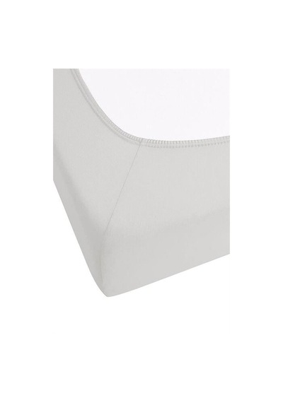 4 Adet Düz Pamuklu Tek Kişilik 80 X 200 X 30 Cm Lastikli Penye Çarşaf Gri-mavi