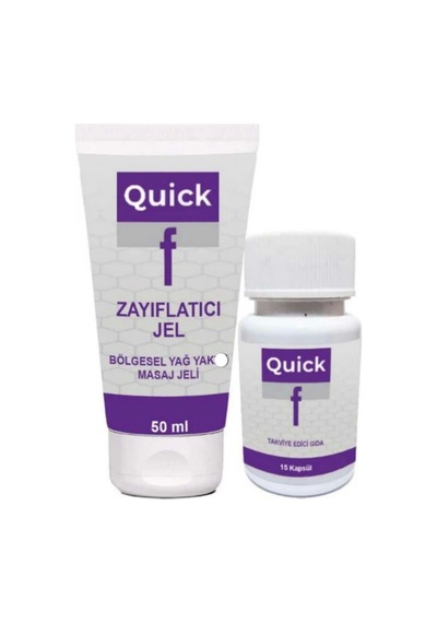Quickf Bölgesel Jel 50 Ml + Quickf 15'li