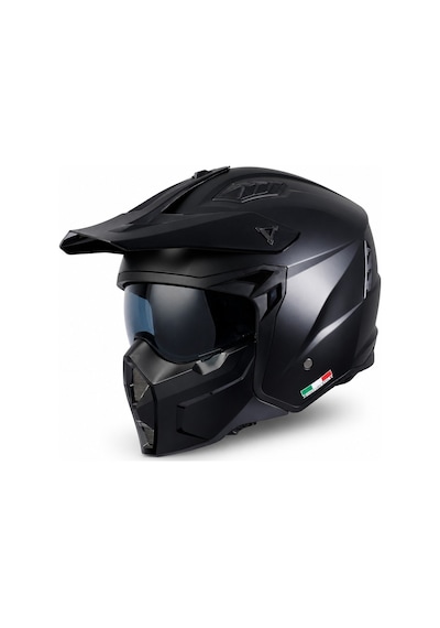 Sway Sw-x1 Seul Modüler Motosiklet Kask Siyah