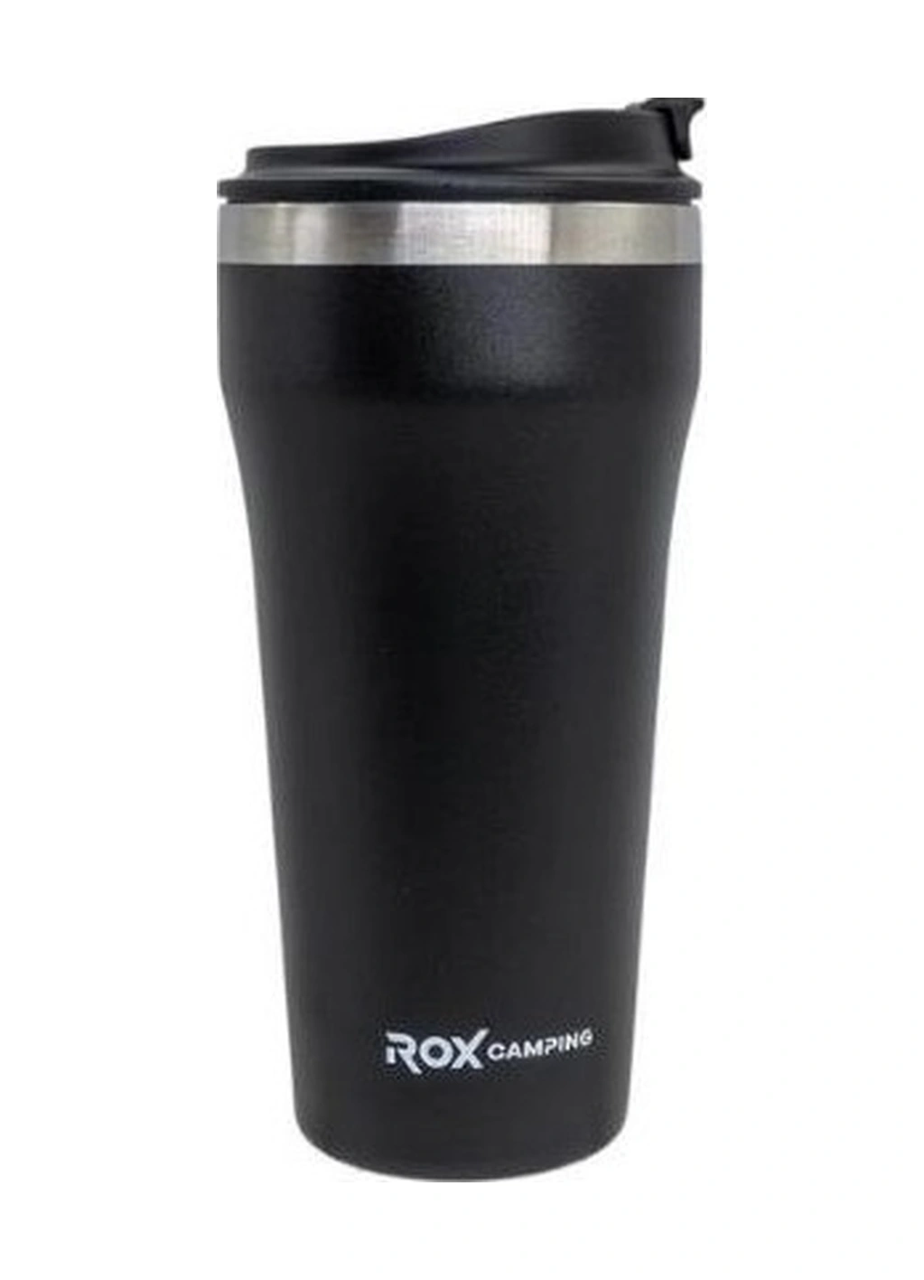 Rox Campıng Pipetli Kahve Termosu0.45 Lt - Siyah Siyah
