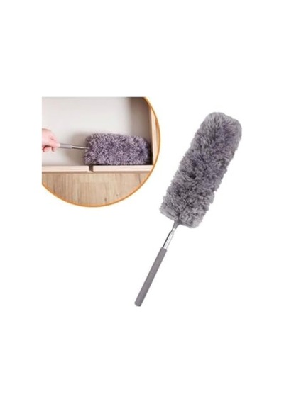 140 Cm Uzatılabilir Mikrofiber Toz Alma Fırçası - Yumuşak Başlık