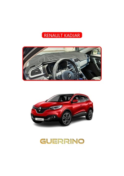 Renault Kadjartorpido Koruma Halısı Kırmızı Kenar