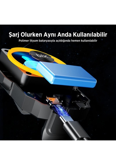 Bix Bxcp03g Kablolu Telefon Soğutucu Sessiz Güçlü Fan Soğutma Cihazı
