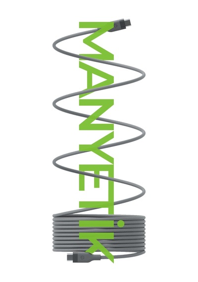 Helix 1.5m 100w Manyetik Katlanma Özellikli Type-c To Type-c Pd Hızlı Şarj Kablo - Siyah