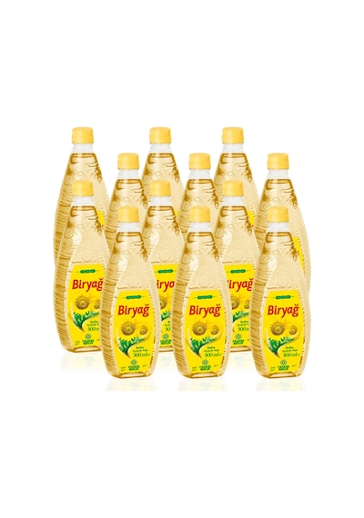 Biryağ Ayçiçek Yağı 500 Ml Pet Ambalaj 12'li Paket