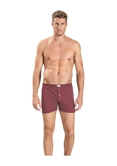 Jiber Erkek Baskılı Karışık Renk Boxer 130 - 6 Adet 001
