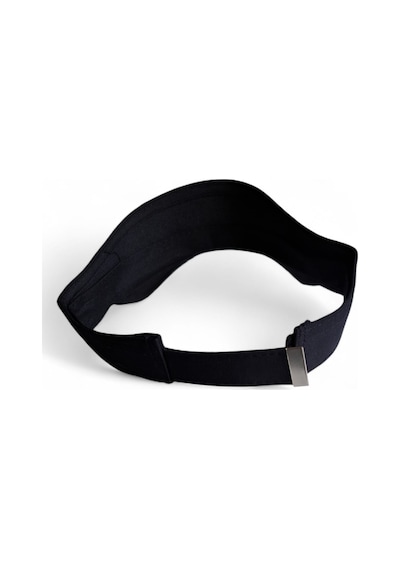 Eleven Markets Unisex Uv Koruyucu Vizör Kasket Siperlik Tenis Gabardin Şapka Beyaz Siyah