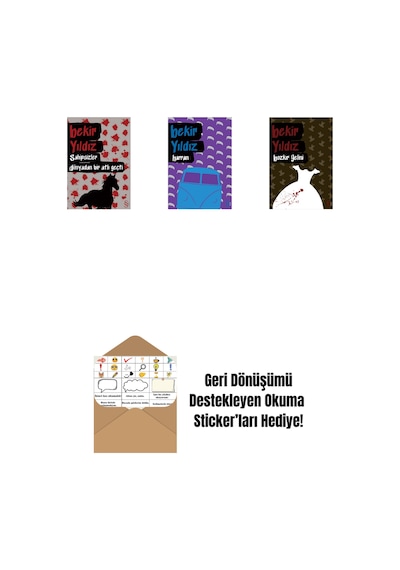 Sahipsizler - Dünyadan Bir Atlı Geçti + Harran + Bozkır Gelini + Okuma Sticker'ları