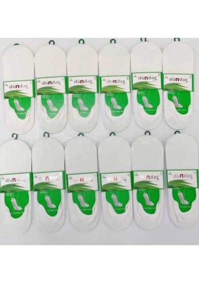 Dündar Çorap Dündar Plus 5541 Erkek Bambu Silikonlu Babet Çorap 6 Adet 001