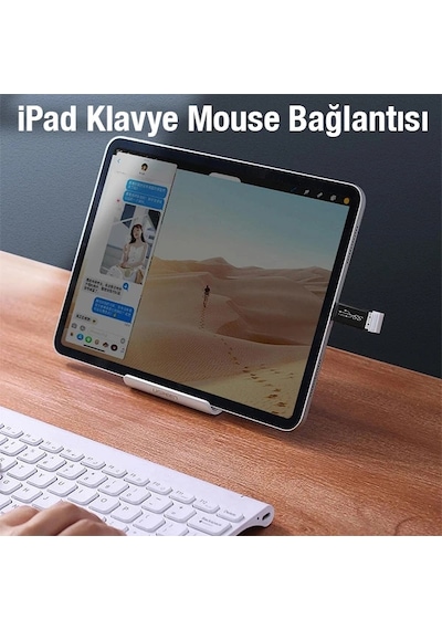 Ally Dişi Usb To Type-c Otg Çevirici Dönüştürücü Adaptör- 5775