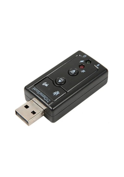 Lexroo 7.1 Usb Stereo Ses Adaptörü, Harici Ses Kartı