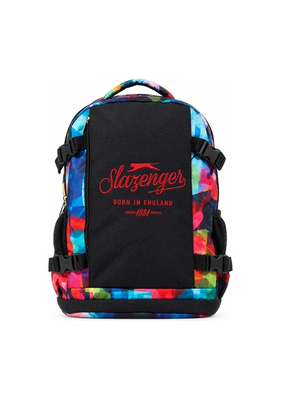 İlkokul Okul Çantası Slazenger Öğrenci Günlük Sırt Çantası 40x30x15 Cm Desenli