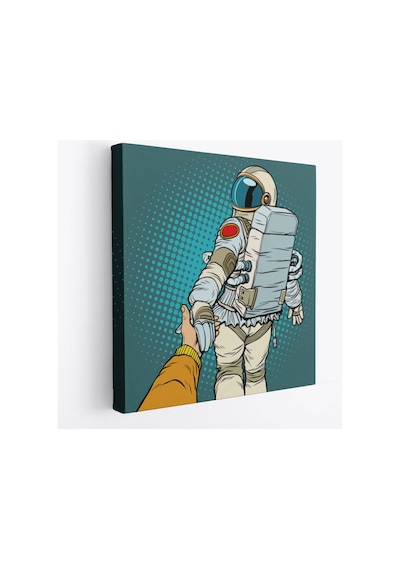 Uzaya Giden Astronot Kanvas Yüksek Kaliteli Kanvas Canvas Tablo Tabloları