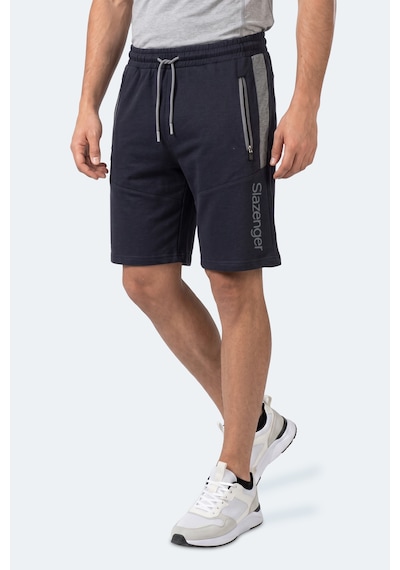 Slazenger Nıkon I Erkek Fermuar Cepli Lacivert Şort