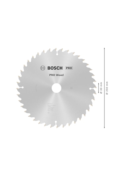 Bosch Pro Wood Daire Testere Bıçağı 250x 3,2x30 Mm