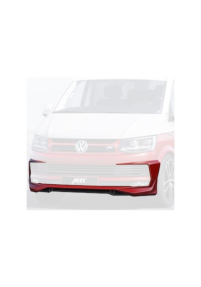 Vw Transporter T6 Abt 3 Parça Ön Ek Karlık Abs Plastik Mat Siyah 2016 2017 2018 2019 2020 2021 Karlık+bodykit+ek