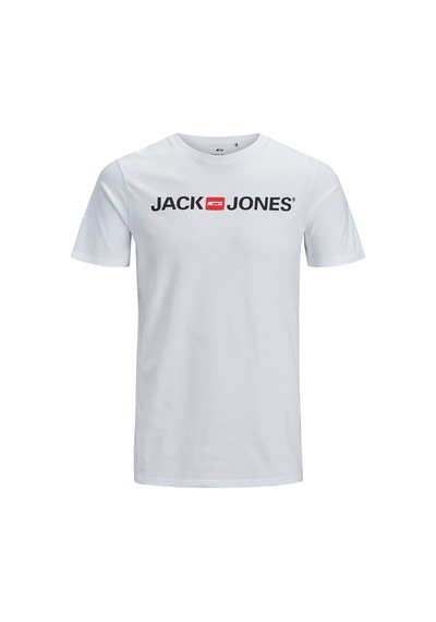 Jack & Jones Erkek T-Shirt 12137126 Beyaz