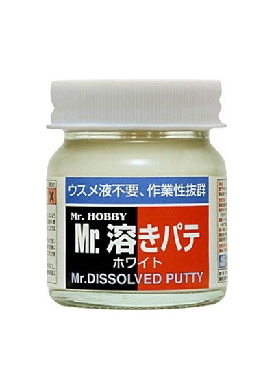 40 Ml. Mr.dissolved Putty Sıvı Dolgu Macunu, Mr.hobby P119 Standart