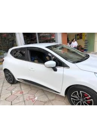 Renault Clio 4 Hb Krom Cam Çıtası 8 Prç. 2012-2019 Paslanmaz