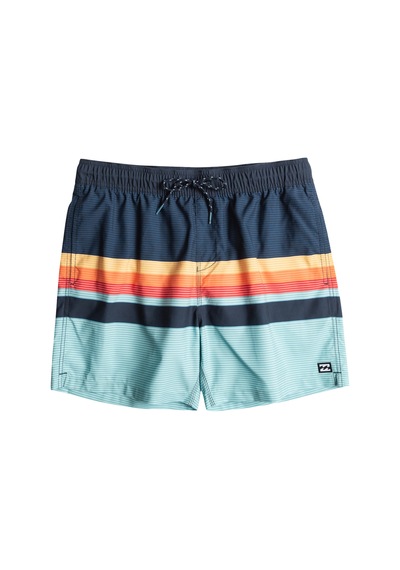 Bıllabong Billabong All Day Htr Stripes Lb Erkek Pembe Volley Short Blu Mavi