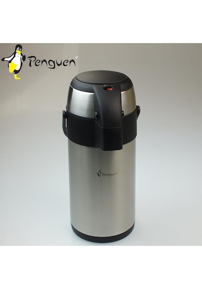 Penguen Png 1250 A 5 Litre Çift Katlı Çay Termosu Termos