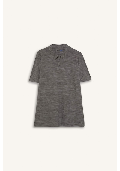 DeFactoFit Esnek Kumaş Standart Fit Polo Yaka Sporcu Kısa Kollu Tişört D9241AX25SPGR388