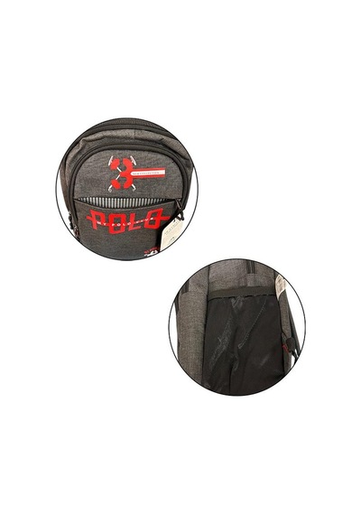 Temel My Polo Sırt Çantası Füme 8815 Füme