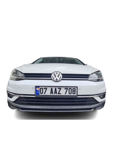 Paşa Volkswagen Golf 7.5 2017-2019 Abt Ön Tampon Ek Plastik
