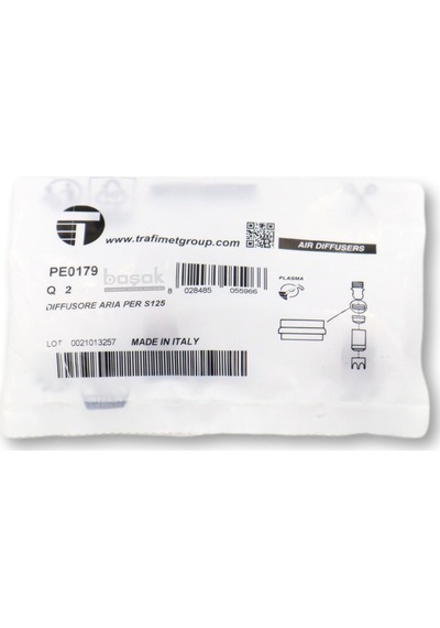 PE0179 S125 Plazma Kesim Difuzoru Trafimet