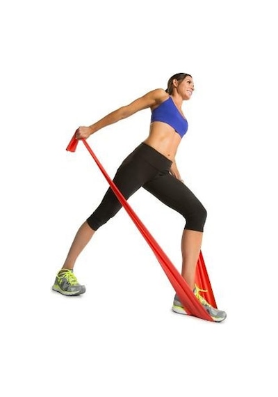 Thera-Band Kırmızı Orta Sert  Egzersiz Pilates Bandı Lastiği 1.5 Kırmızı