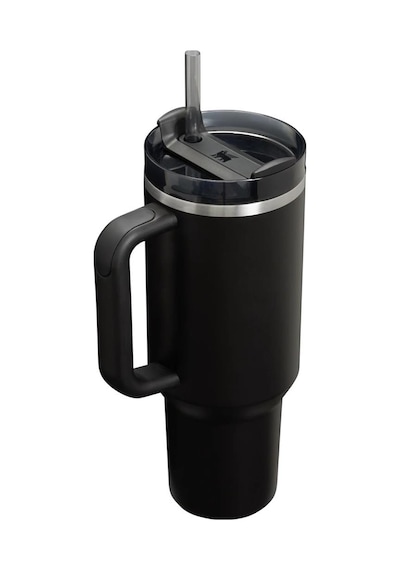 Stanley Quencher H2.o Flowstate Tumbler Pipetli Termos Bardak 1.18 Lt Black 2.0
