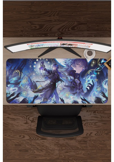 Flins Genshin Impact Anime Oyuncu V3 - 90x40 Xxl Gaming Mouse Pad Fare Altlığı