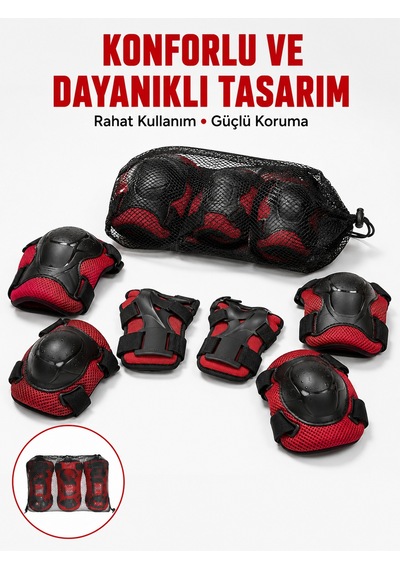 Semel Dizlik Dirseklik Kırmızı