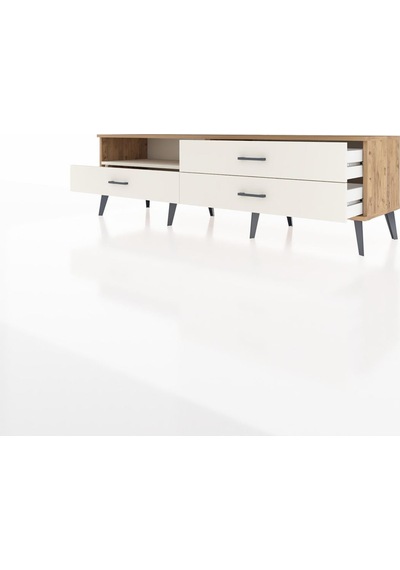Hyperion Tv Ünitesi Tek Raflı 3 Çekmeceli 176x44x51 Çam-aytaşı/aytaşı Aytası/aytası Hyperion Tv Ünitesi Tek Raflı 3 Çekmeceli 176x44x51 Çam-aytaşı/aytaşı Aytası/aytası