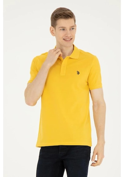 U.S. Polo Assn. Erkek Safran Basic Tişört 1792406 Lapatya 001