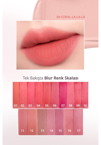 Peripera Over Blur Tint 004 Coral-la-la