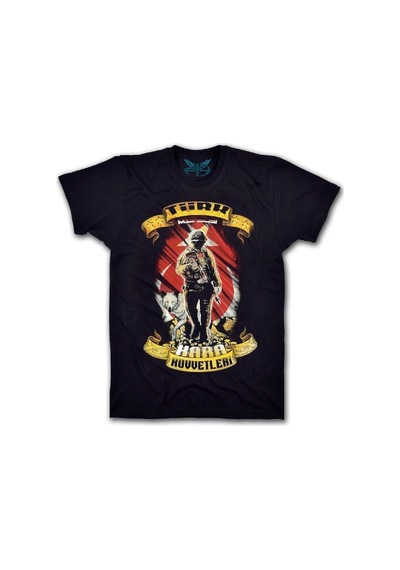 Kara Kuvvetleri Kadın Kısa Kollu T-Shirt - Siyah Çok Renkli
