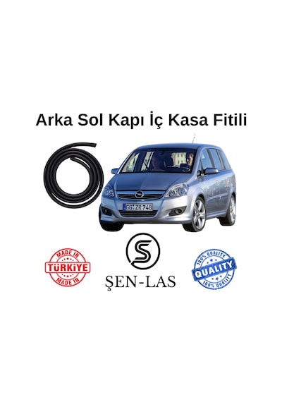 Opel Zafira B 2005-2014 Şen-las Sol Arka Kapı Fitili Şl7904