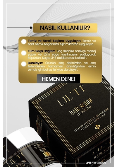 Lilth Saç Bakım Scrubı