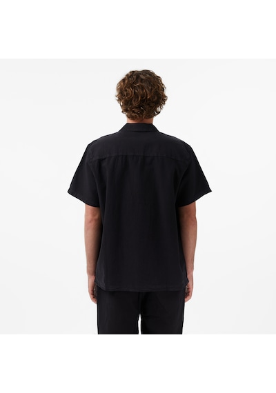 Unıted4 Comfort Fit Erkek Siyah Gömlek Tema