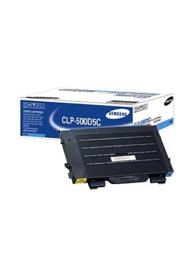 Samsung Uyumlu Clp-500D5C Cyan Toner