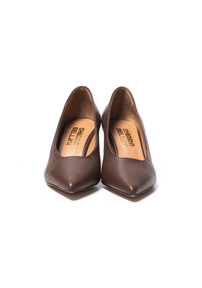 Napa 1196 Praline C1475 Topuklu/ Stiletto Kadın Diğer 9841 152 Chiara Bellini Leather Kahverengi