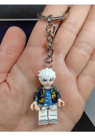 Jujutsu Kaisen Anime Mini Figür Hediyelik Anahtarlık Gojo Satoru