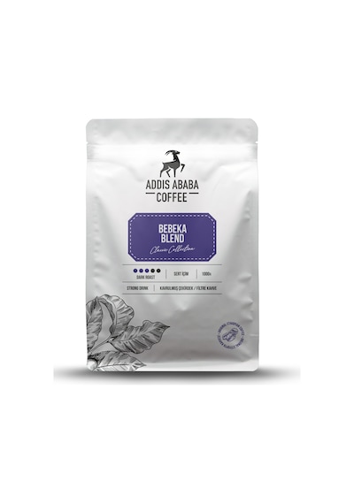 Addis Ababa Bebeka Blend Kavrulmuş Çekirdek Kahve 1000 Gr
